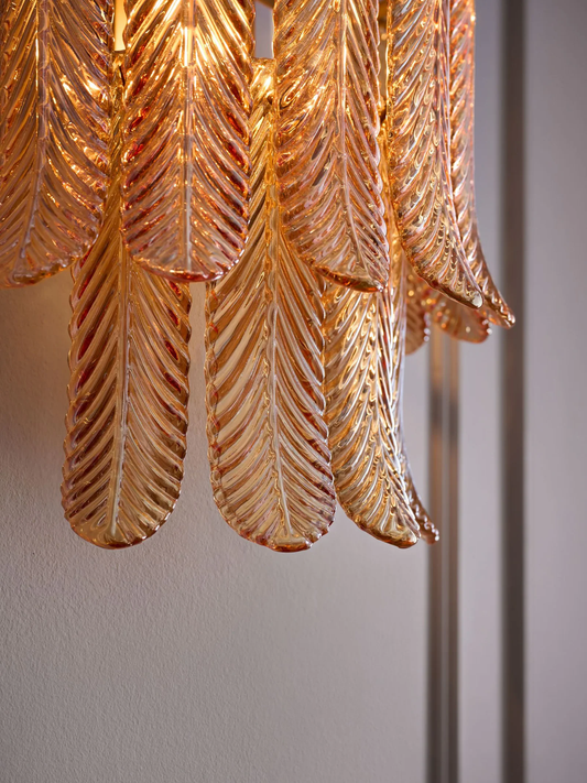 Plume Glass wall light