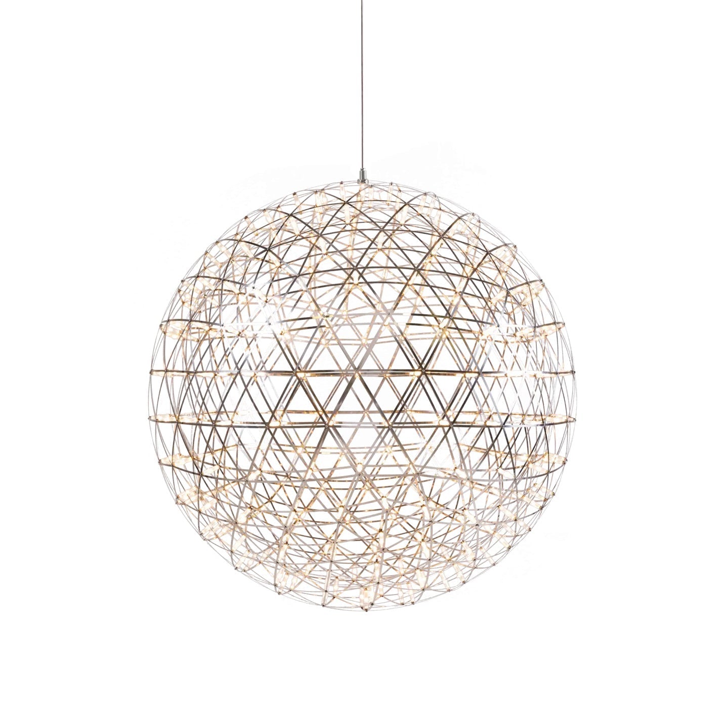 Geodesic LED Sphere Pendant Light