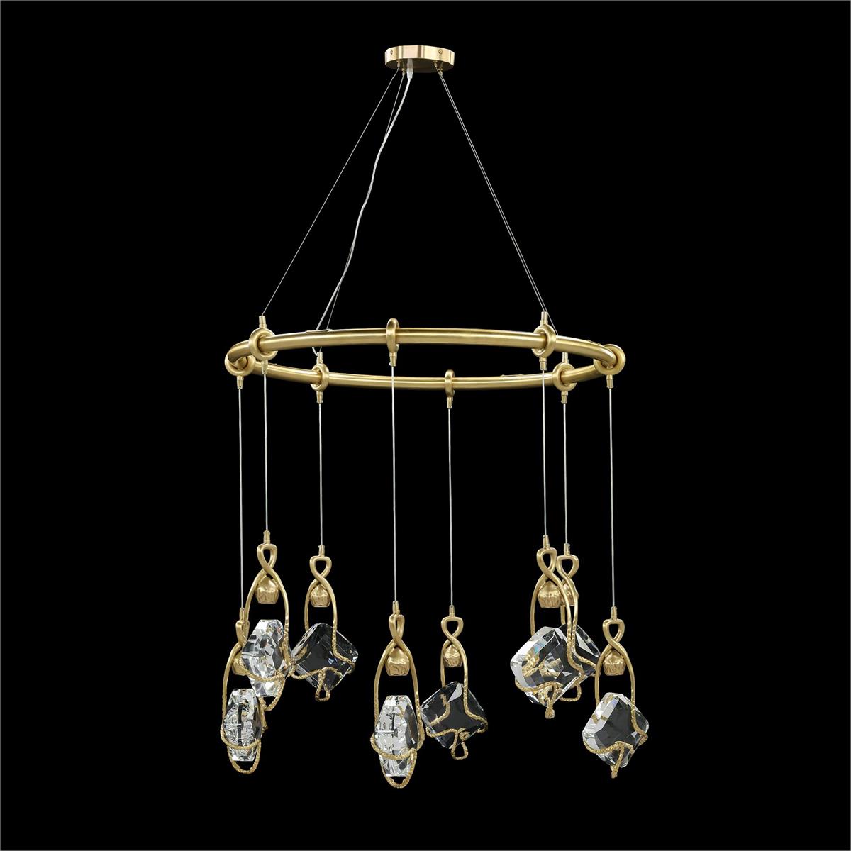 Seraphine Faceted Crystal Chandelier
