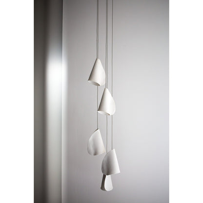 21 Thin Porcelain Pendant Lamp