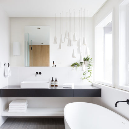 21 Thin Porcelain Pendant Lamp