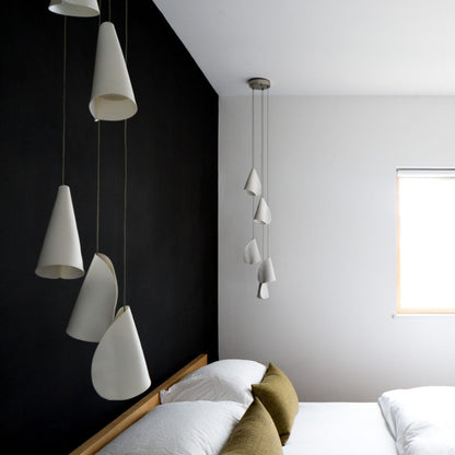 21 Thin Porcelain Pendant Lamp