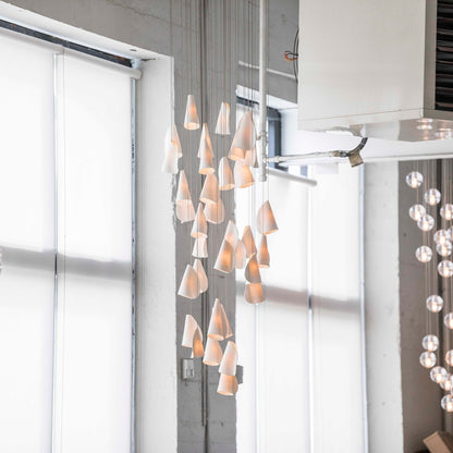 21 Thin Porcelain Pendant Lamp