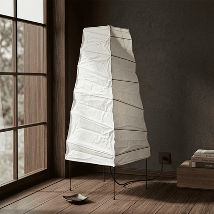 Akari 4N Washi Paper Slim Iron Frame Table Lamp