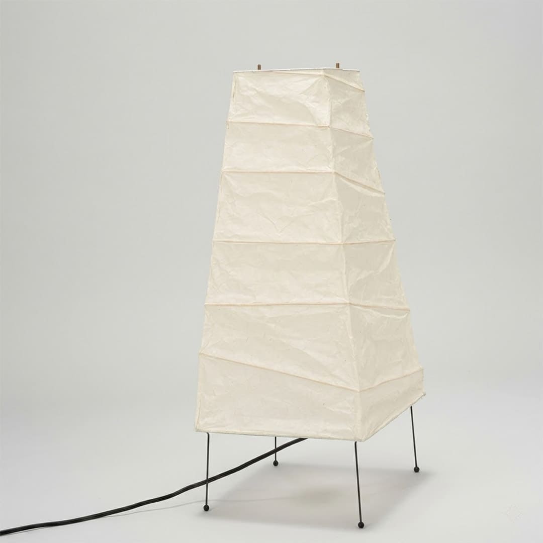 Akari 4N Washi Paper Slim Iron Frame Table Lamp