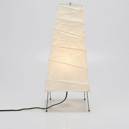 Akari 4N Washi Paper Slim Iron Frame Table Lamp