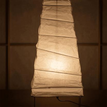Akari 4N Washi Paper Slim Iron Frame Table Lamp