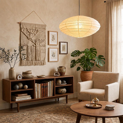 Akari EN Series Washi Paper Pendant Light