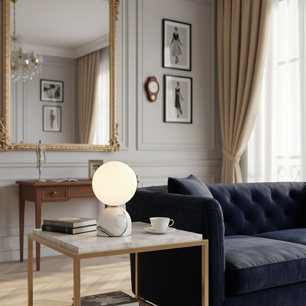 Aalia Marble Table Lamp