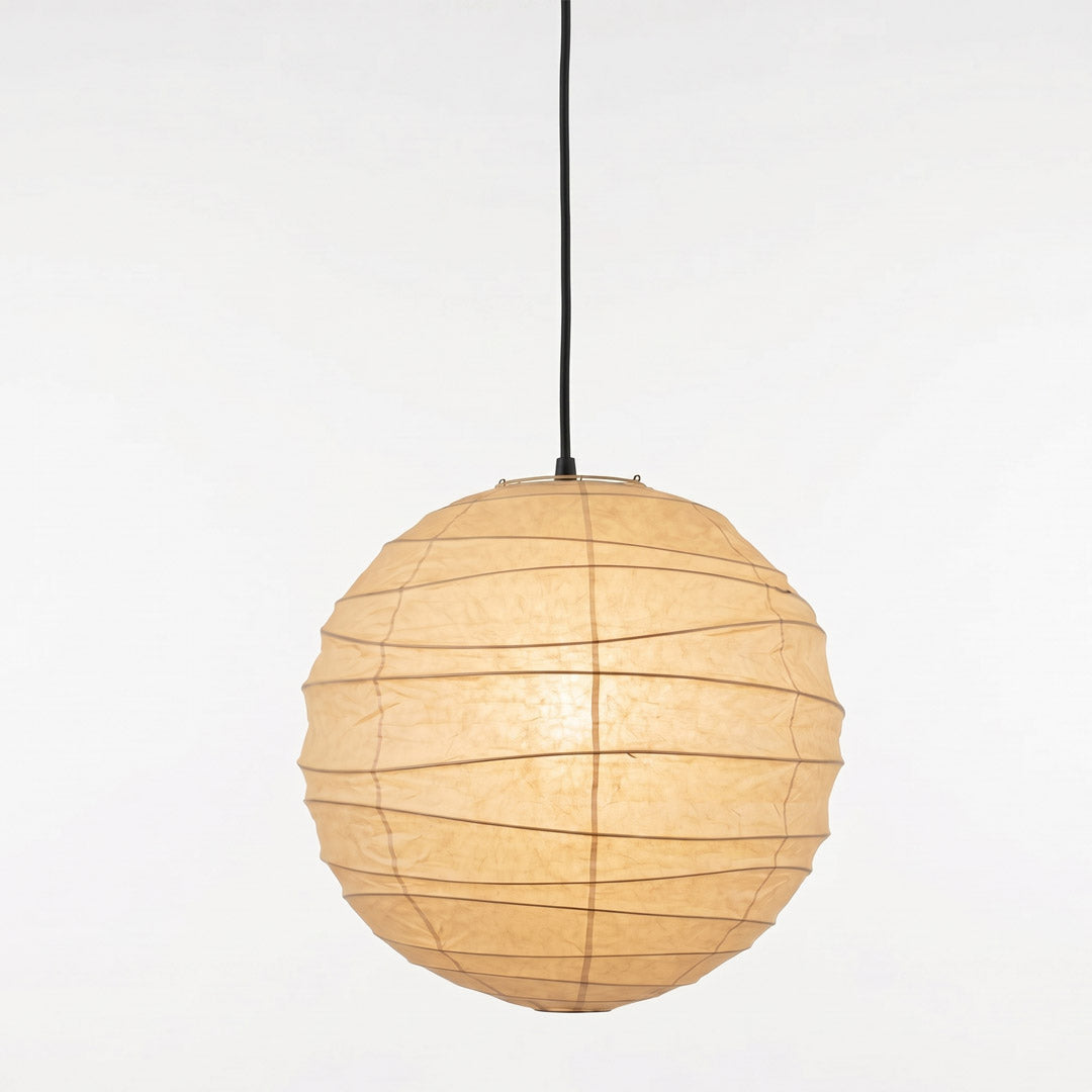 Washi Paper D Sphere Pendant Light