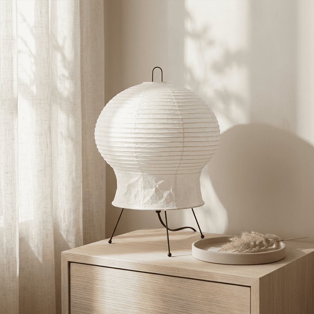 Akari 2N Washi Paper Tripod Table Lamp