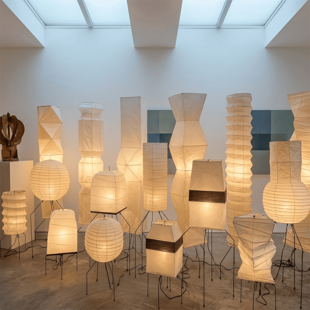 Washi Paper UF3-DL Floor Lamp