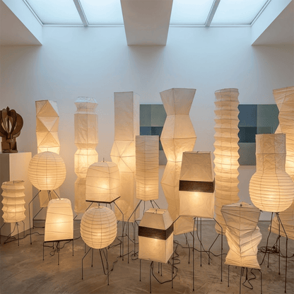 Washi Paper UF3-DL Floor Lamp