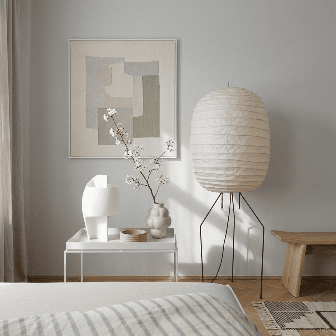 Washi Paper UF3-DL Floor Lamp