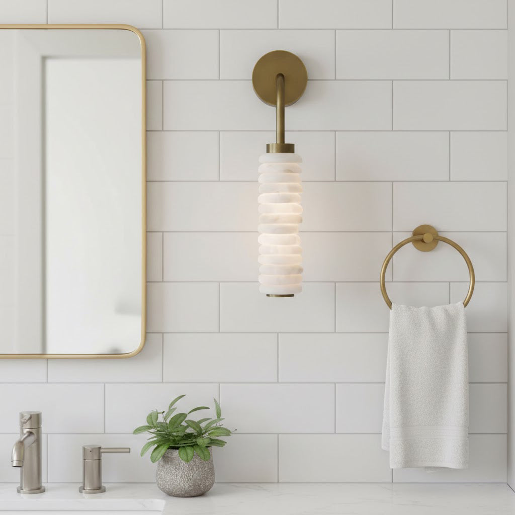 Payson Alabaster Wall Sconce