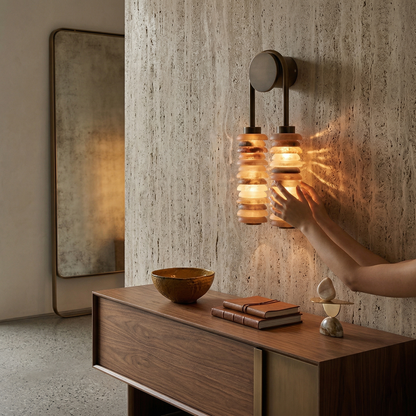 Payson Alabaster Wall Lamp