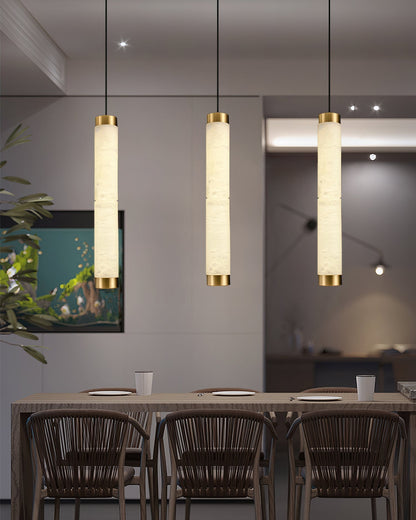 Alabaster Strip Alabaster Pendant Light