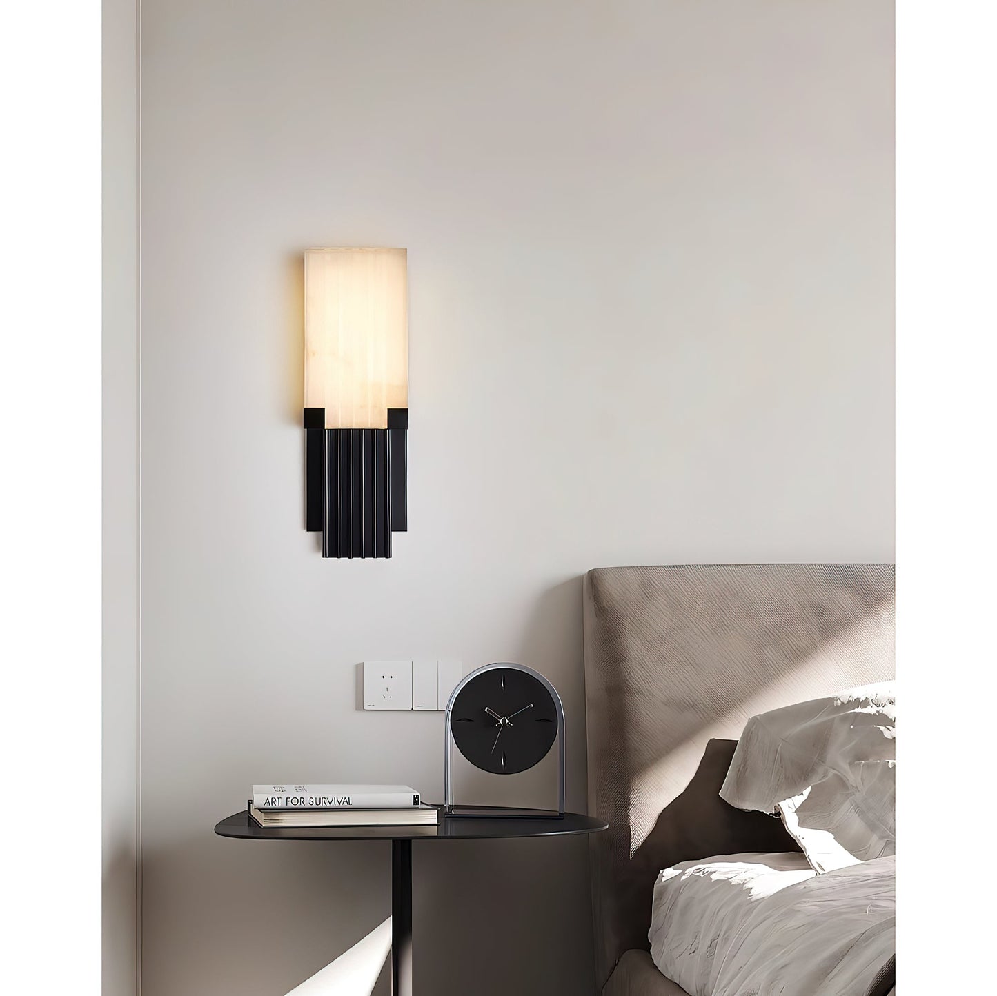 Ariel Alabaster Wall Lamp
