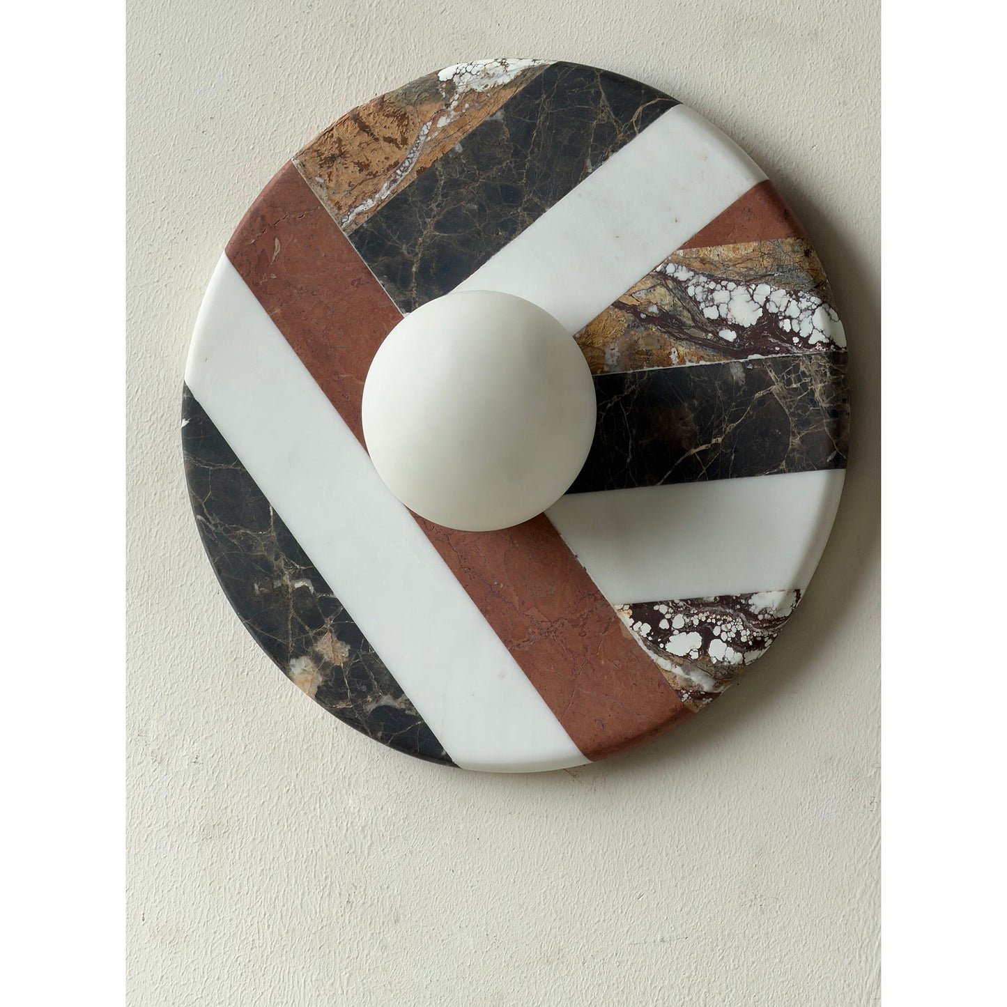Battuto Marble Wall Lamp