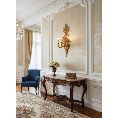 Blanche Brass Wall Lamp
