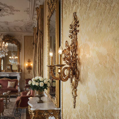 Blanche Brass Wall Lamp