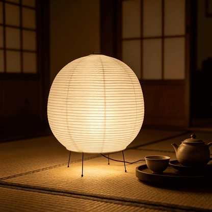 Bonn Large Washi Paper Sphere Table Light