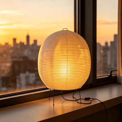 Bonn Large Washi Paper Sphere Table Light