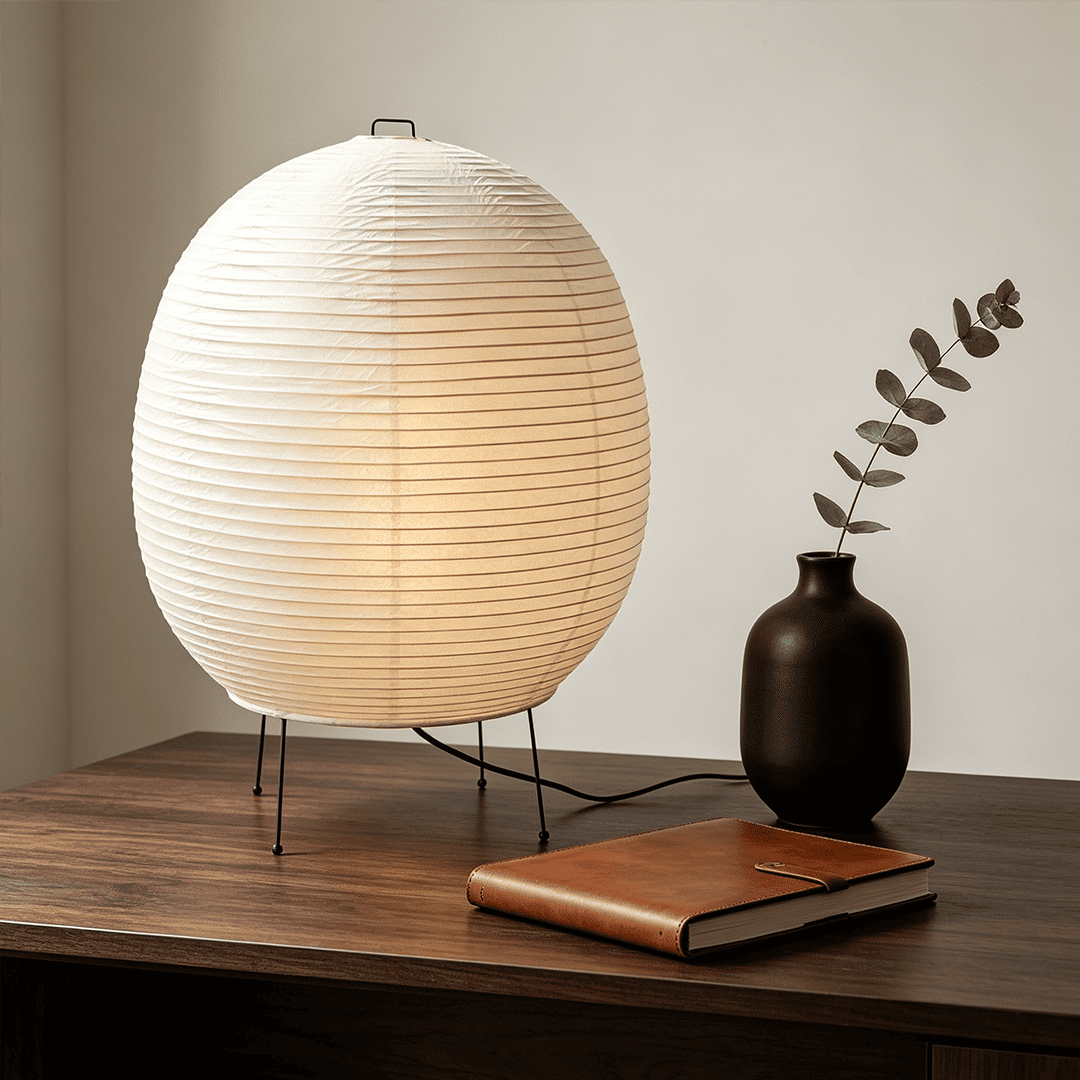 Bonn Large Washi Paper Sphere Table Light