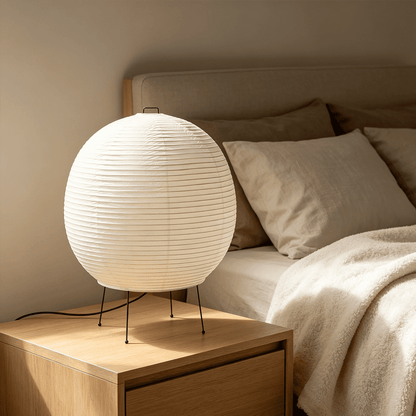 Bonn Large Washi Paper Sphere Table Light