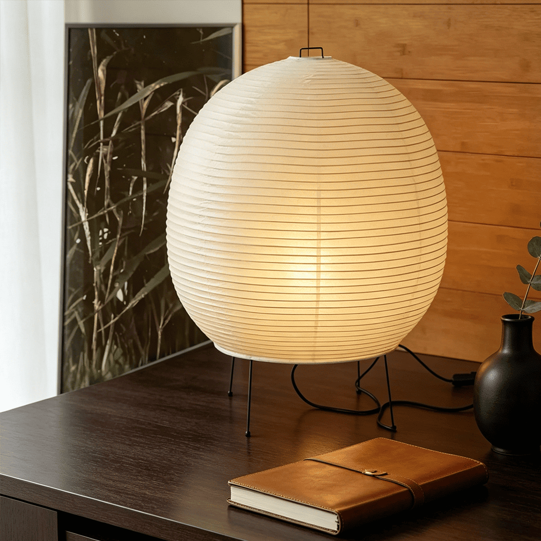 Bonn Large Washi Paper Sphere Table Light