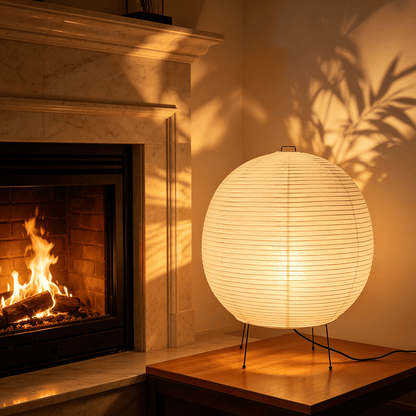 Bonn Large Washi Paper Sphere Table Light
