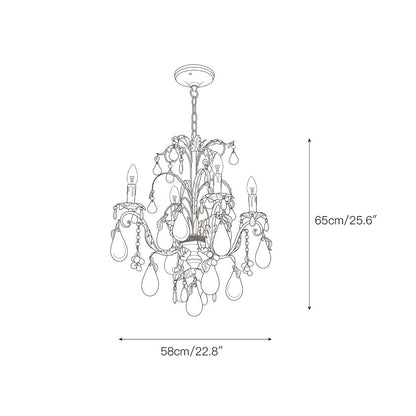 Bordeaux Fruits Chandelier