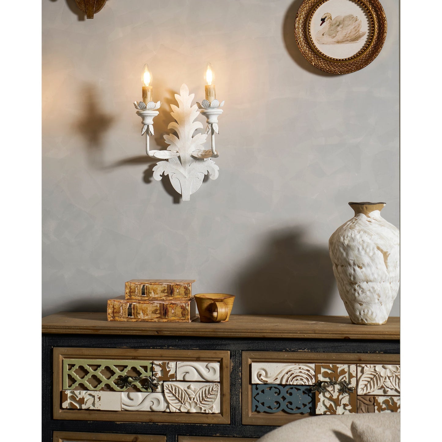 Branch Leaf Wall Lamp