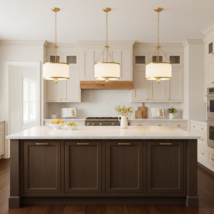 Broche Drum Pendant Lamp