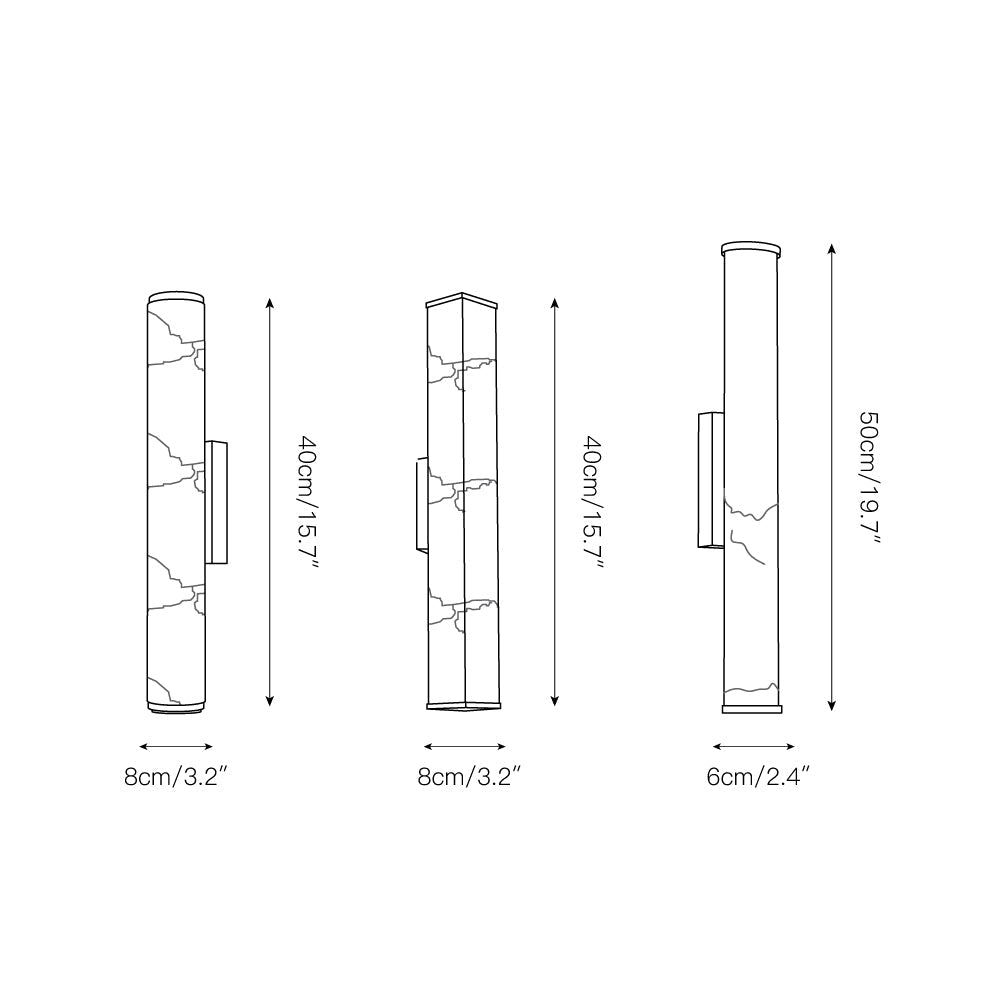 Callisto Alabaster Sconce