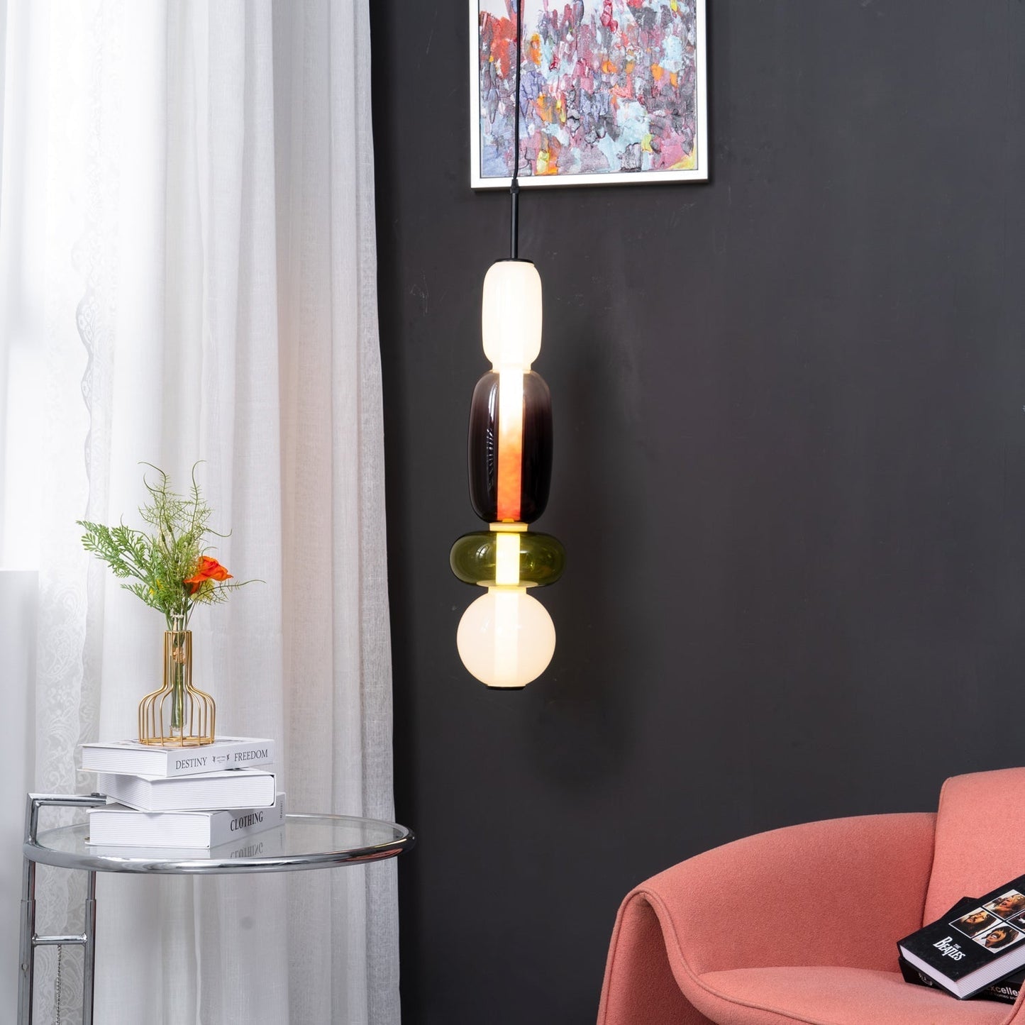 Stained Glass Pendant Lamp