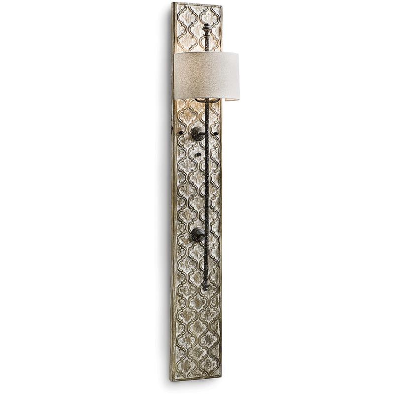 Carved Panel Sconce