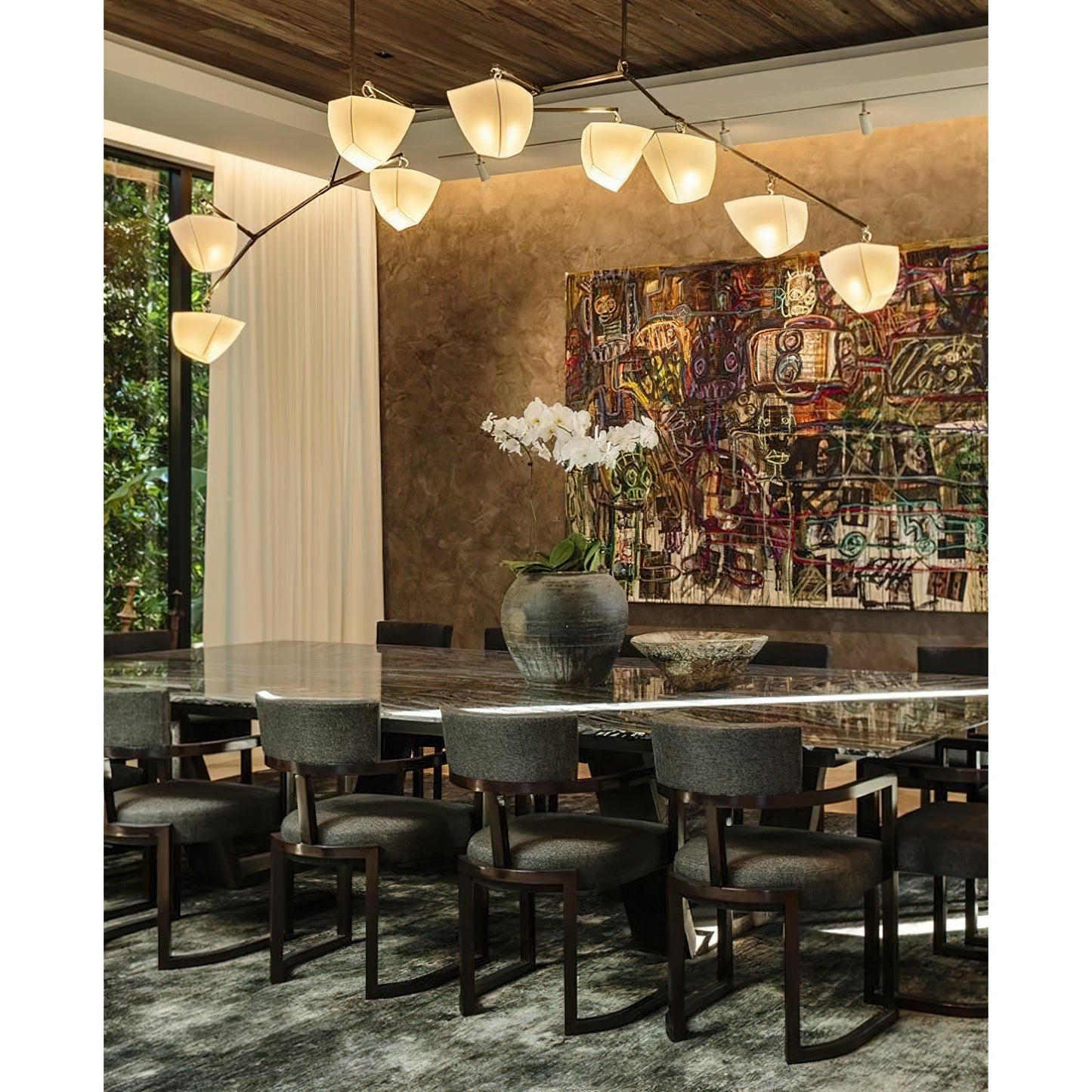 Branching Mobile Chandelier