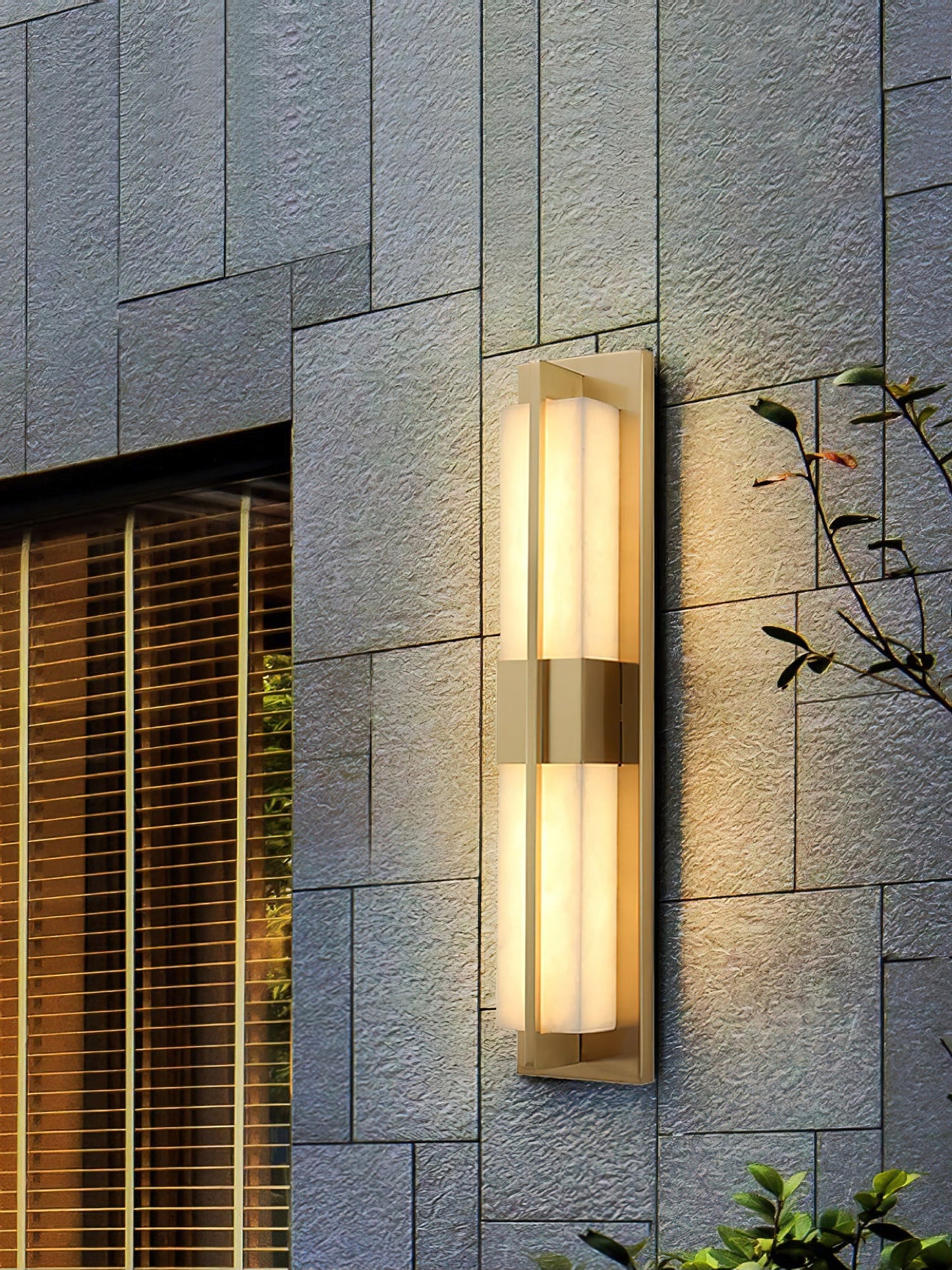 Cecily LED Alabaster Sconce