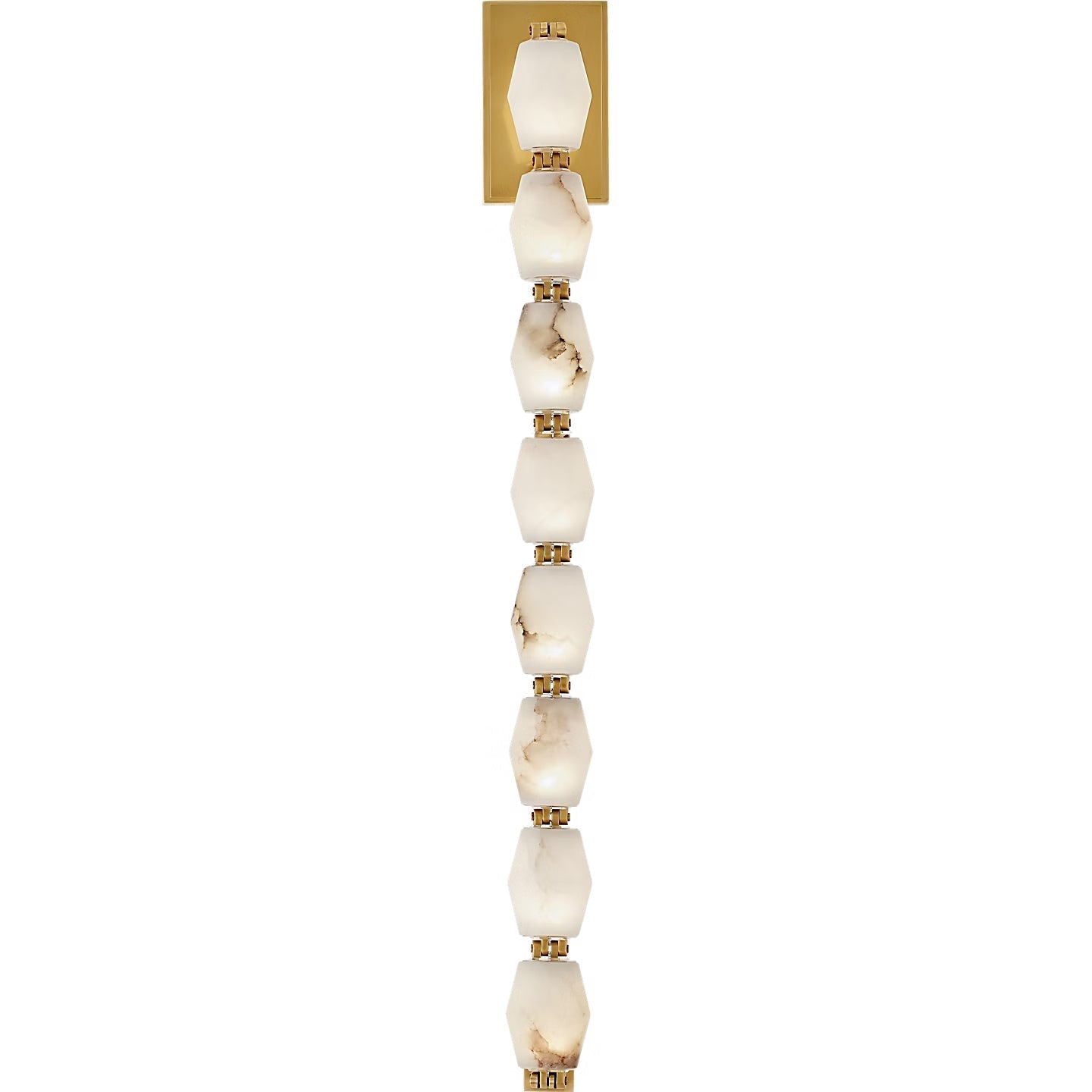 Alabaster Pillar Sconce