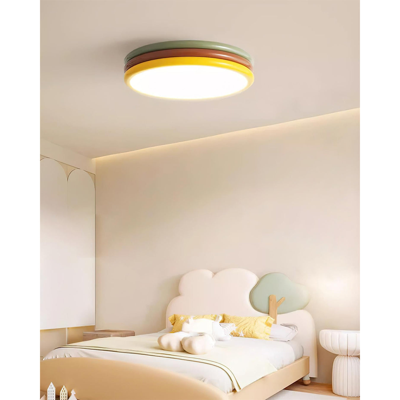 Color Stack Flush Mount