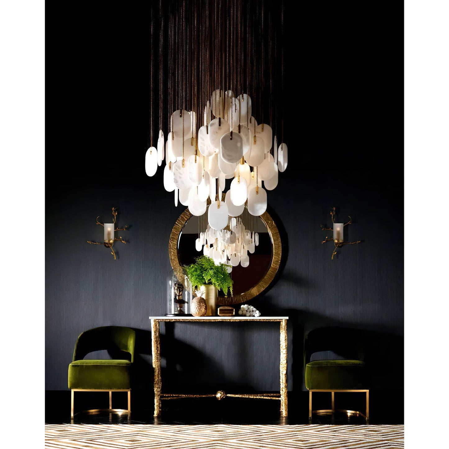Allure Alabaster Chandelier