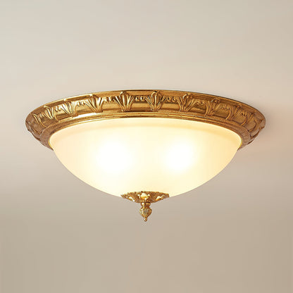 Deltana Flush Ceiling Lamp