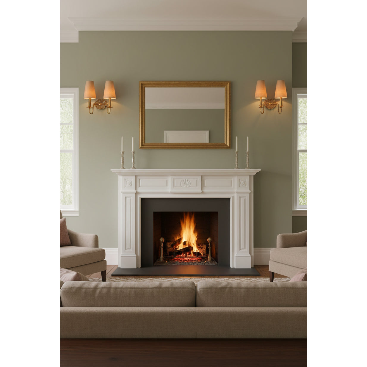 Demeter Double Sconce