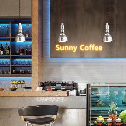 Douille Chrome Pendant Lamp
