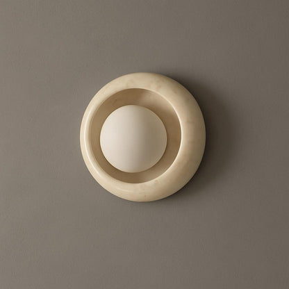 Eclipse Marble Wall Sconce