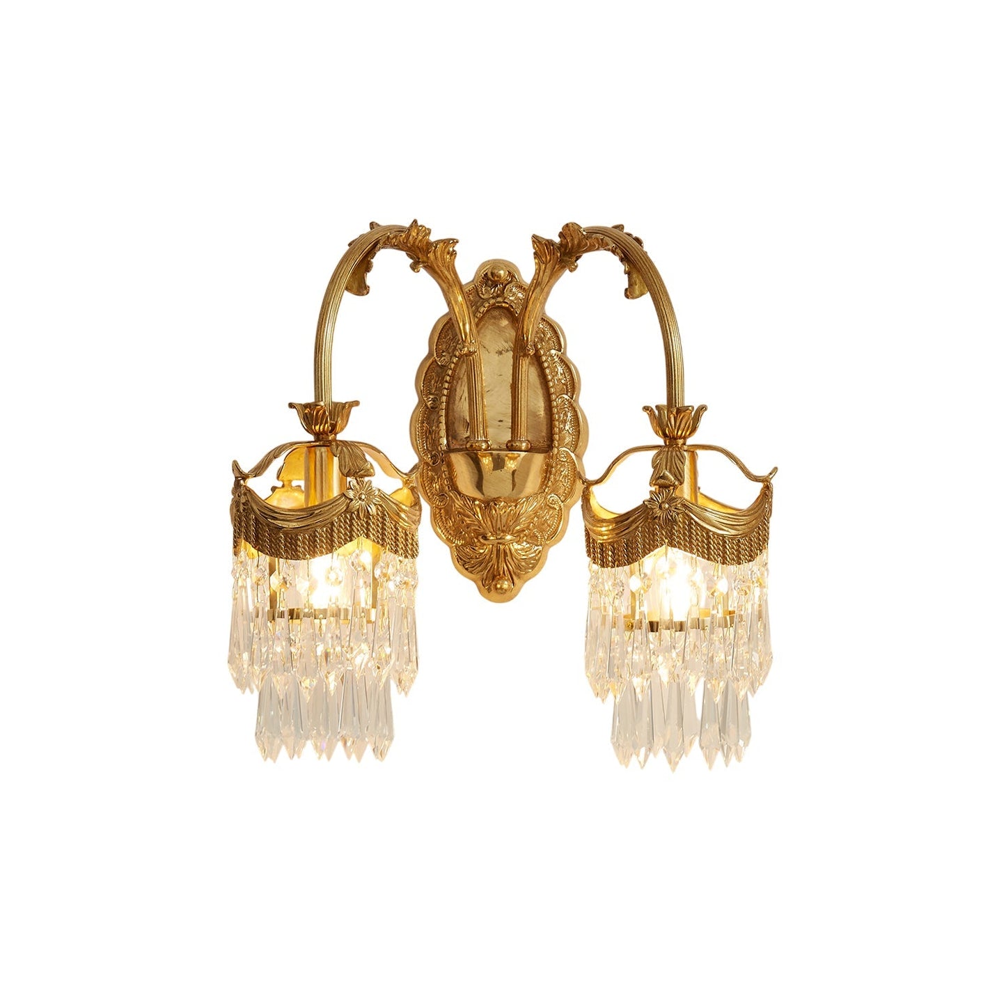 Evangeline Brass Wall Lamp