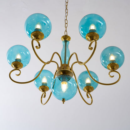 Evelyn Glass Chandelier