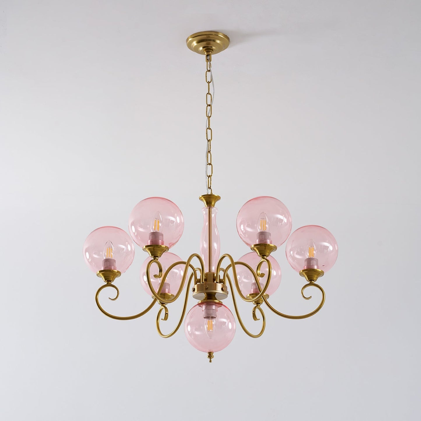 Evelyn Glass Chandelier