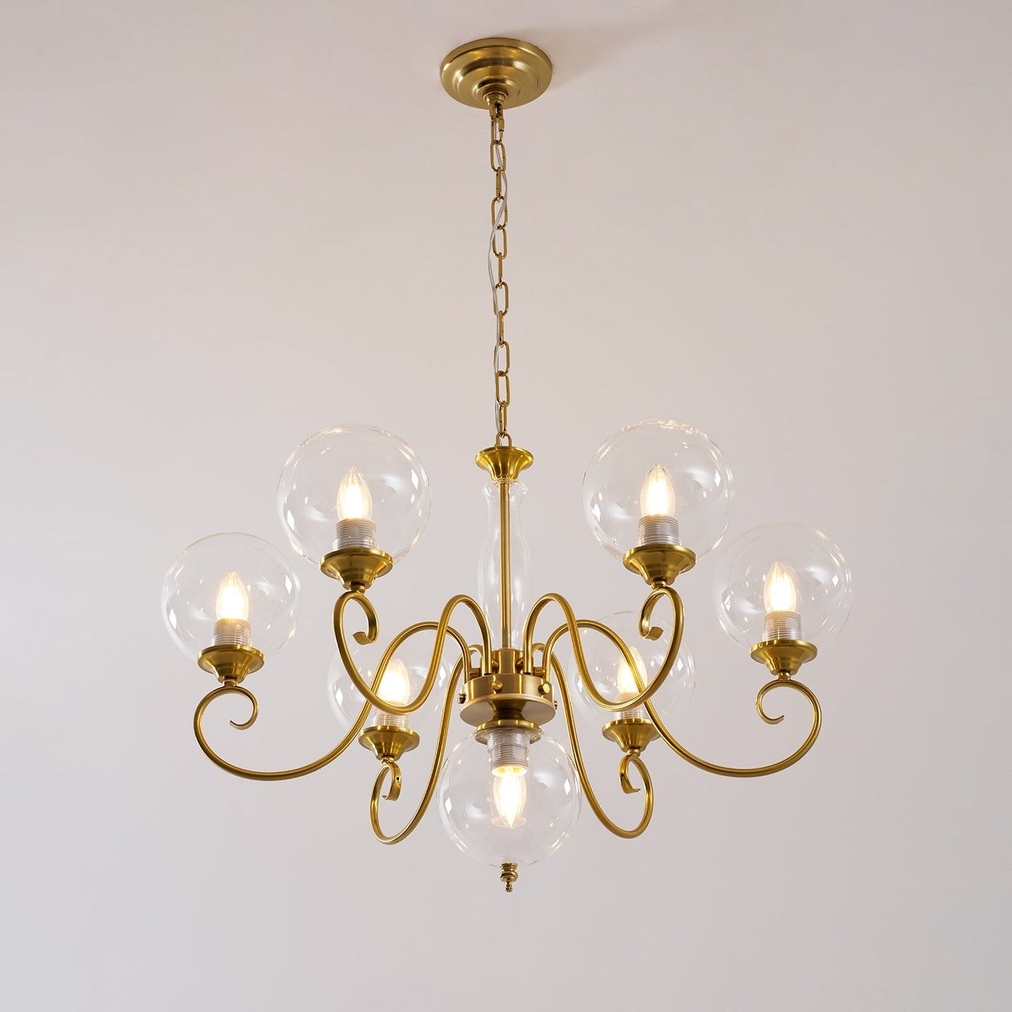 Evelyn Glass Chandelier